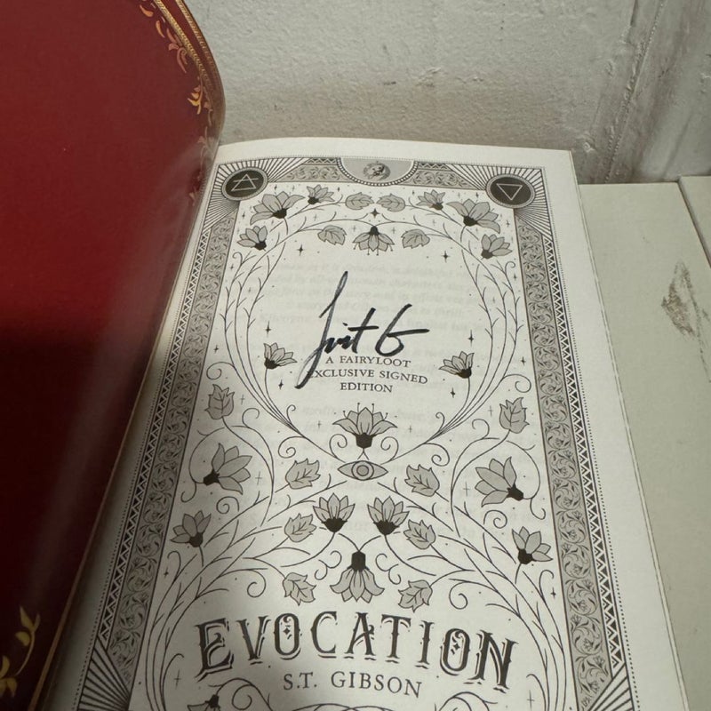 Fairyloot Evocation SIGNED