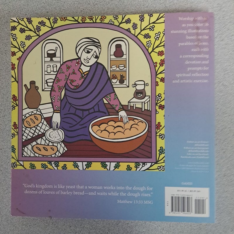 The Parables of Jesus Coloring Book Devotional