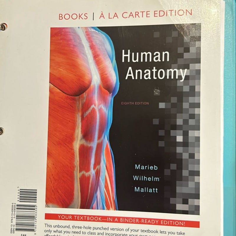 Human Anatomy, Books a la Carte Edition