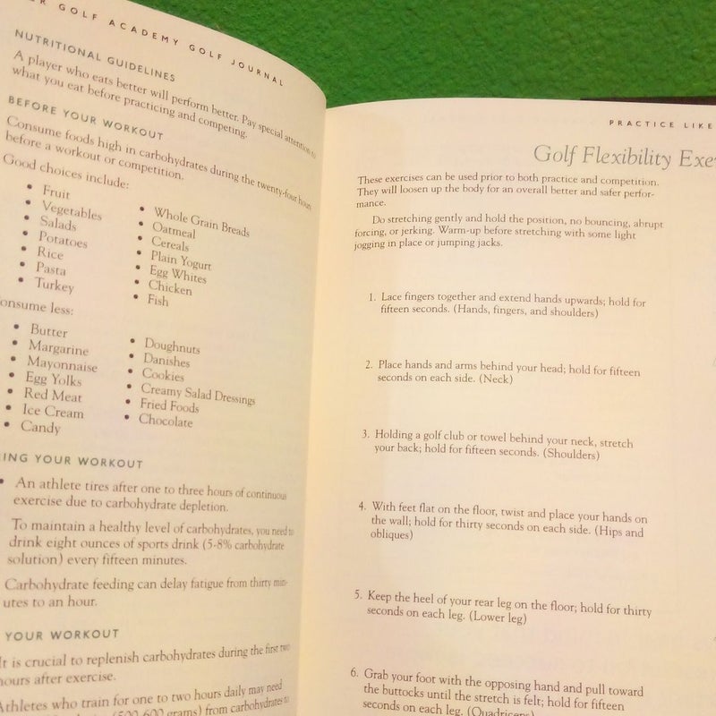 Arnold Palmer Golf Journal