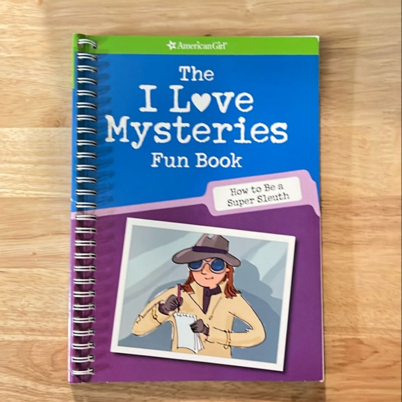 The I Love Mysteries Fun Book