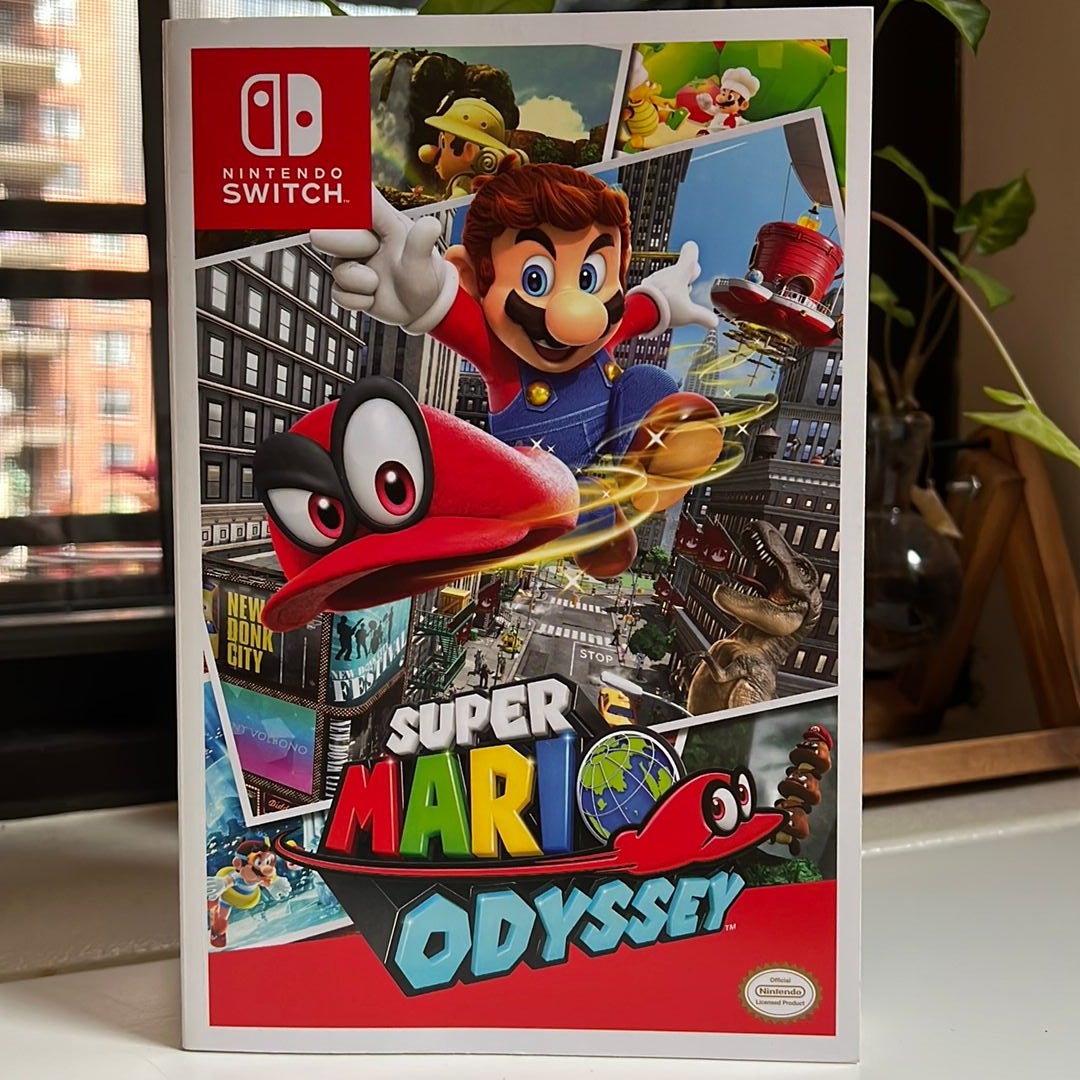 Prima Super Mario Odyssey Hardcover Strategy Guide NEW