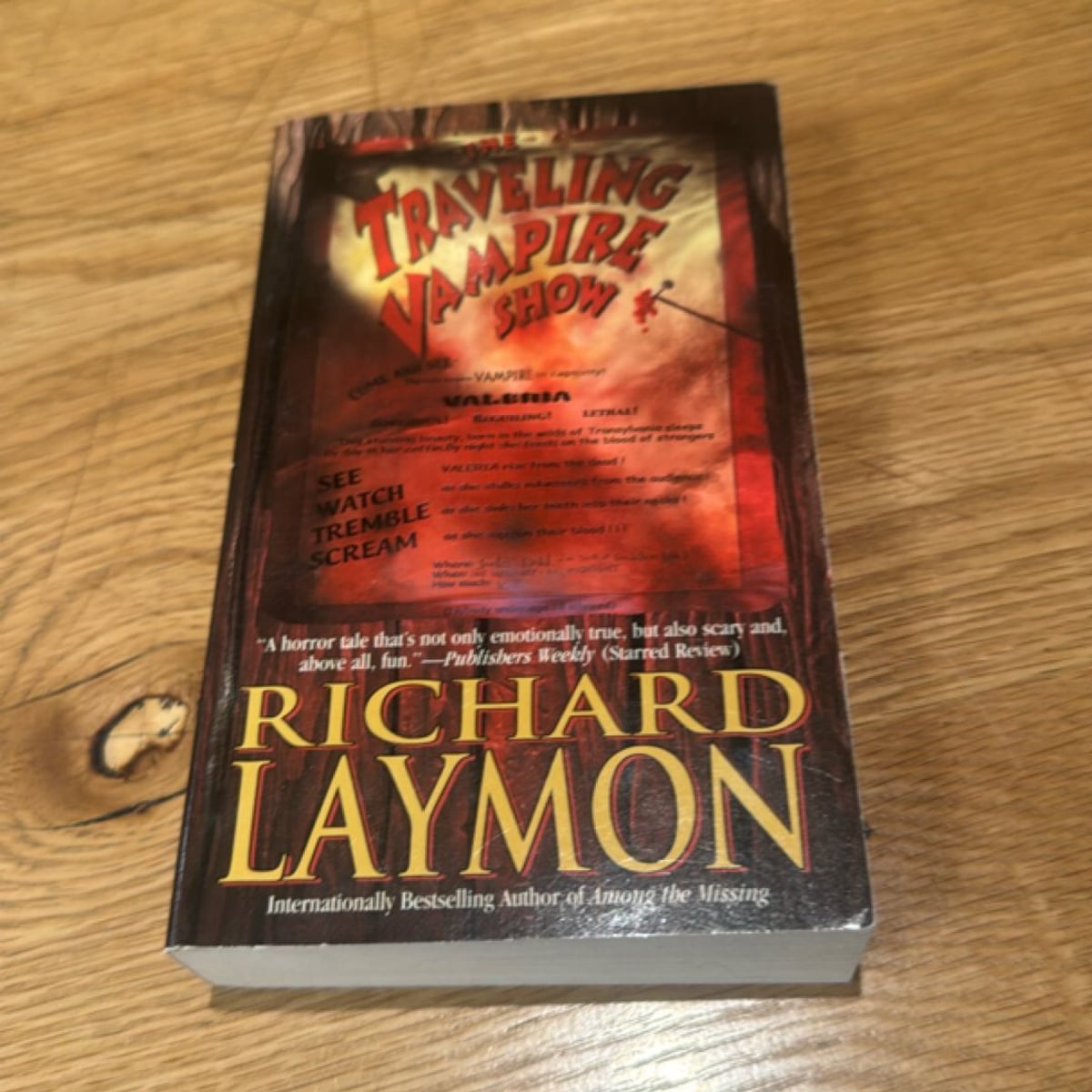 Traveling Vampire Show by Richard Laymon