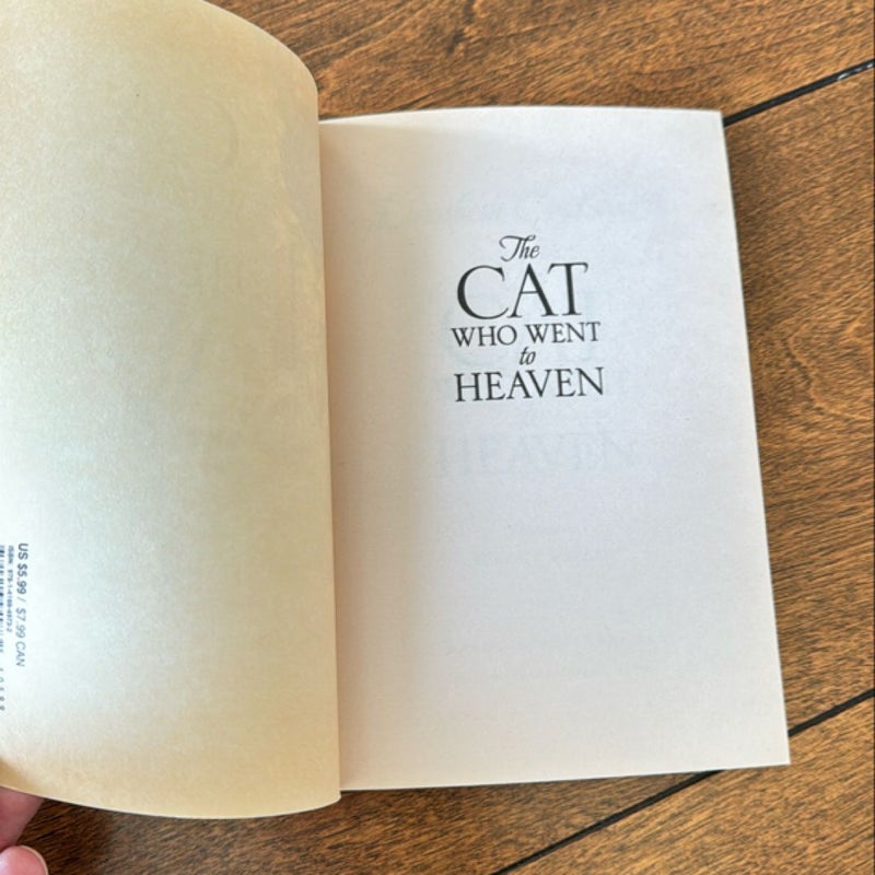 The Cat Who Went to Heaven