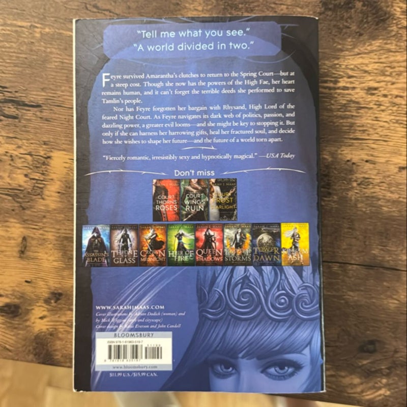 A Court of Mist and Fury First Edition/First Printing