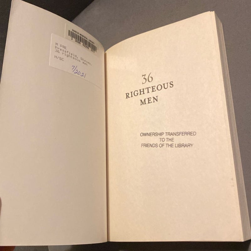 36 Righteous Men