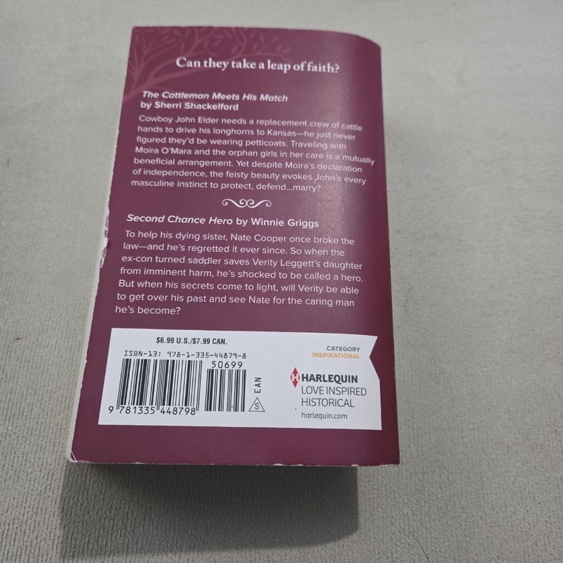 The Cattleman Meets His Match and Second Chance Hero