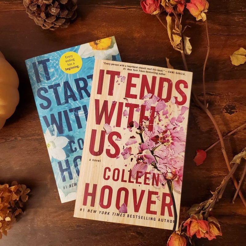 It Starts with Us By Colleen Hoover/It Ends with Us Novels Book In