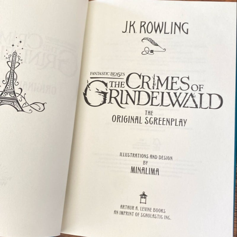 Fantastic Beasts: the Crimes of Grindelwald: the Original Screenplay