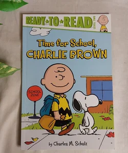 Time for School, Charlie Brown 