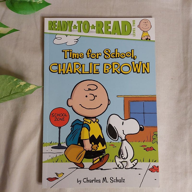 Time for School, Charlie Brown 