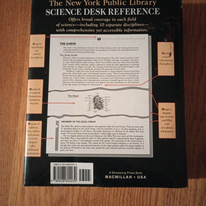 The New York Public Library Science Desk Reference