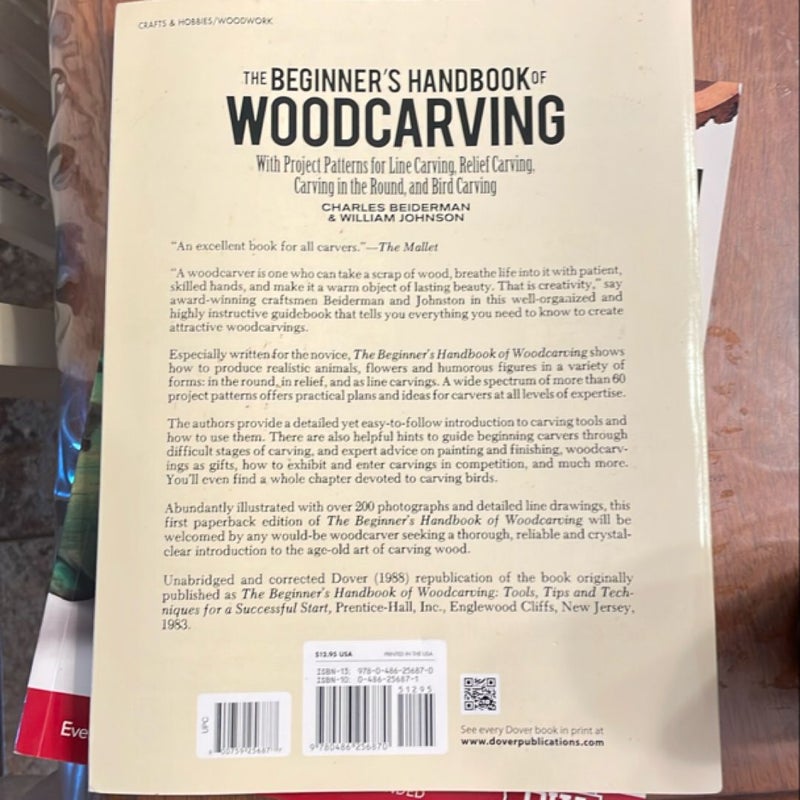 The Beginner's Handbook of Woodcarving