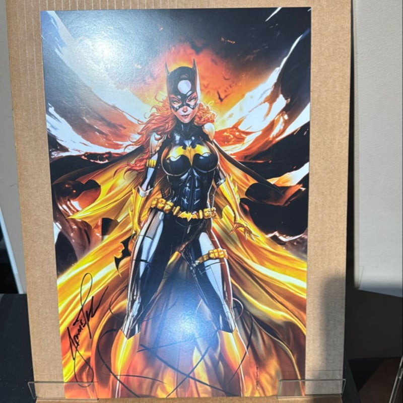 Batgirl Art Print DC Comics Signed