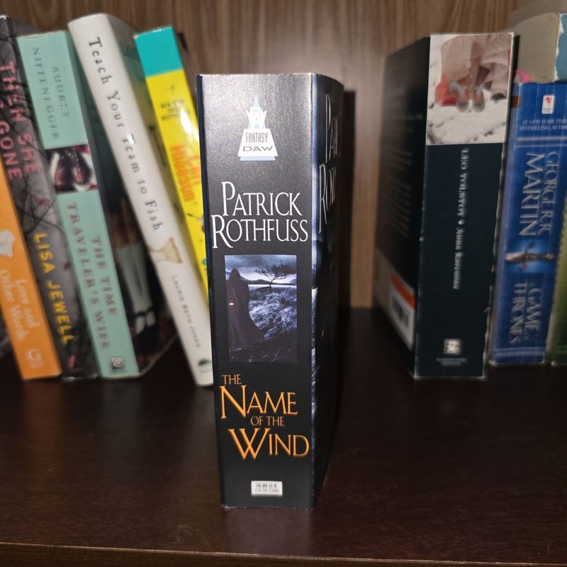 The Name of the Wind by Patrick Rothfuss, Paperback | Pangobooks