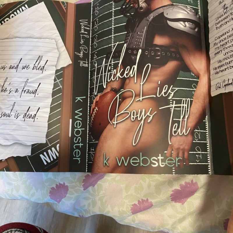 Wicked Lies Boys Tell by K Webster