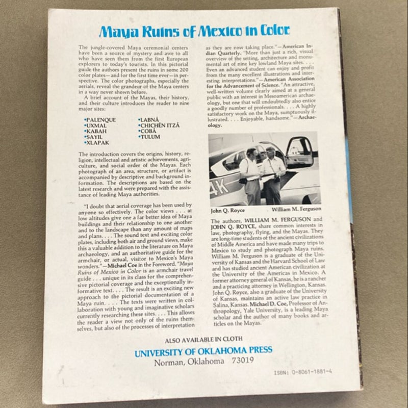 Maya Ruins of Mexico in Color