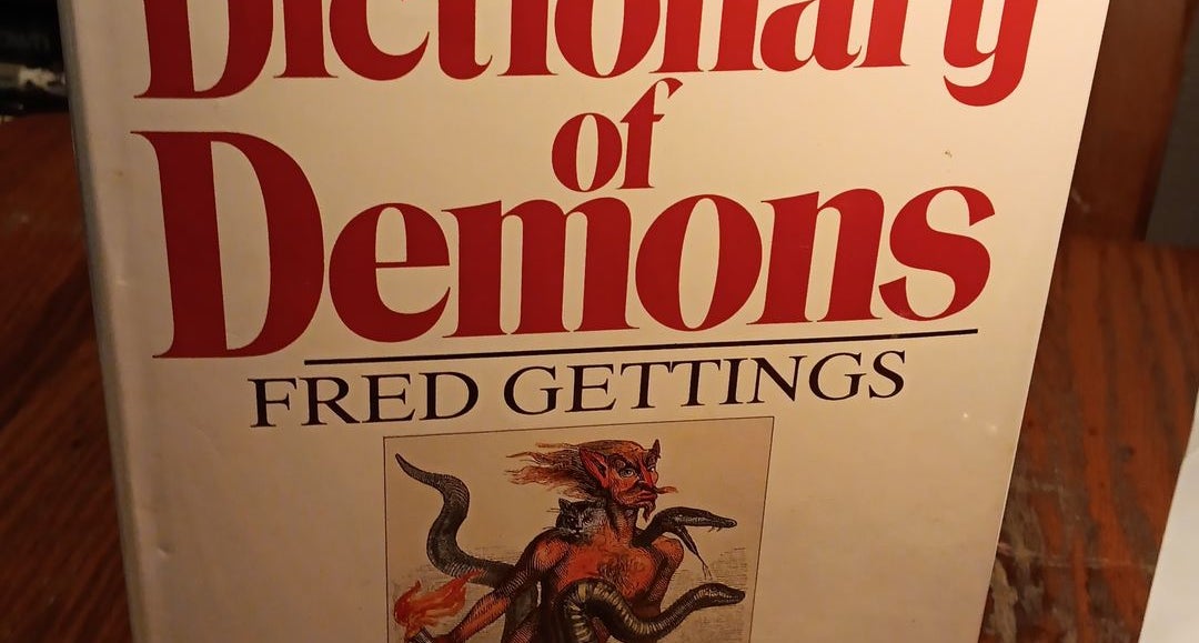 Dictionary of Demons by Fred Gettings, Hardcover | Pangobooks