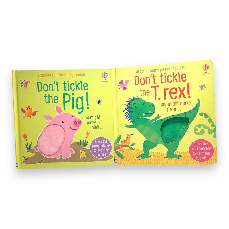 Don’t Tickle T. Rex & Don’t Tickle the Pig 