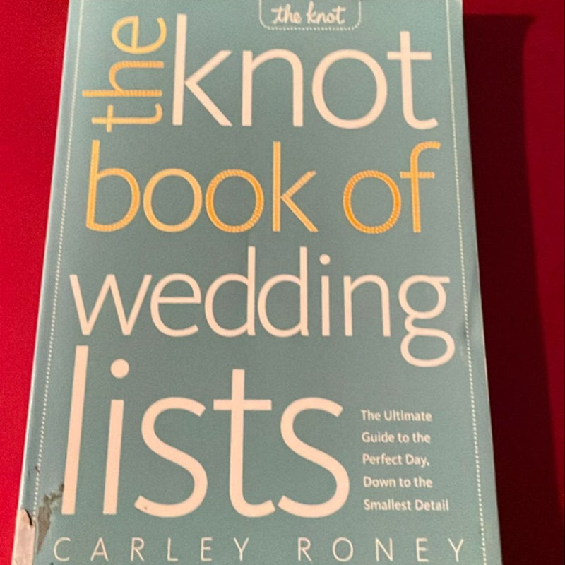 The Knot Book of Wedding Lists