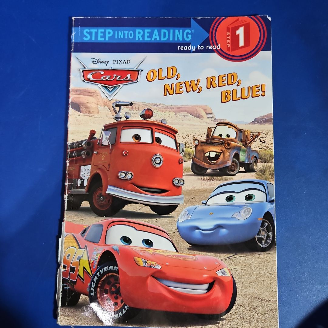 Old, New, Red, Blue! (Disney/Pixar Cars)