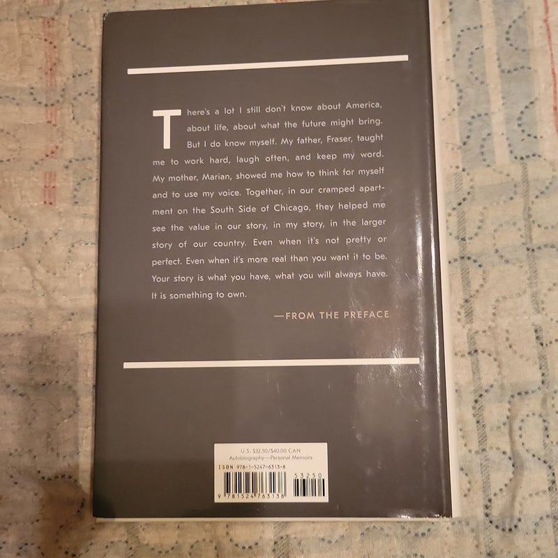 Becoming (first edition)
