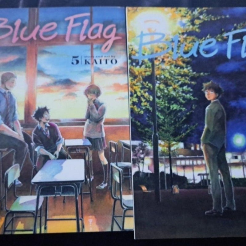 Blue Flag, Volume 1-8 The Complete Set 