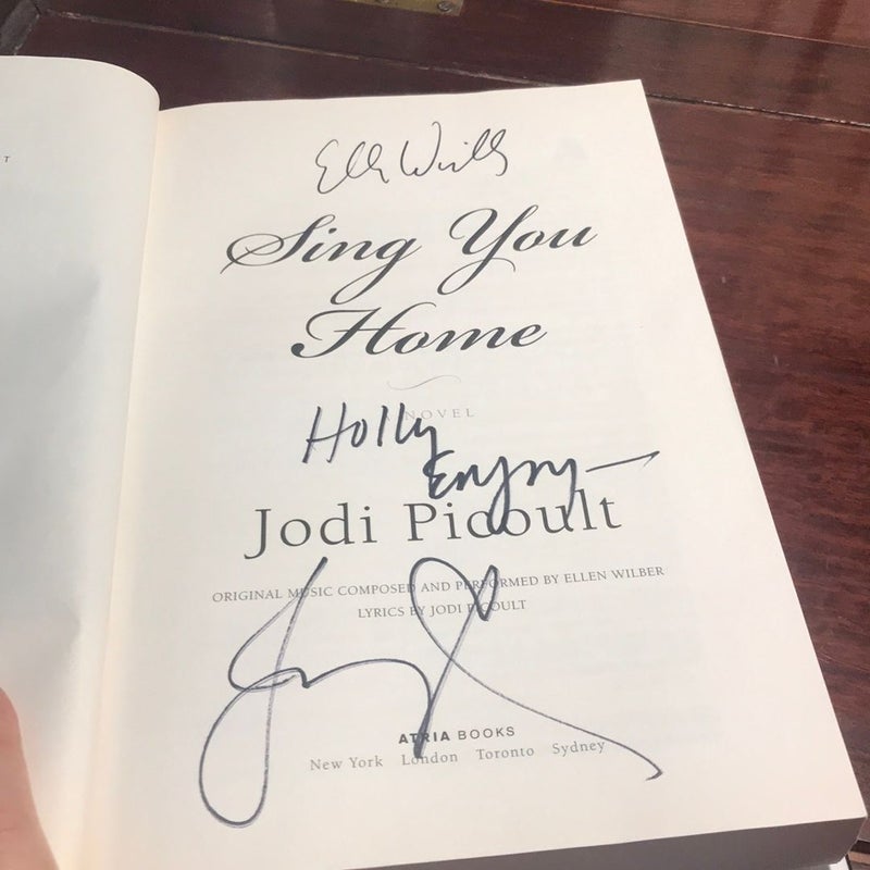 Signed 1st ed./1st * Sing You Home
