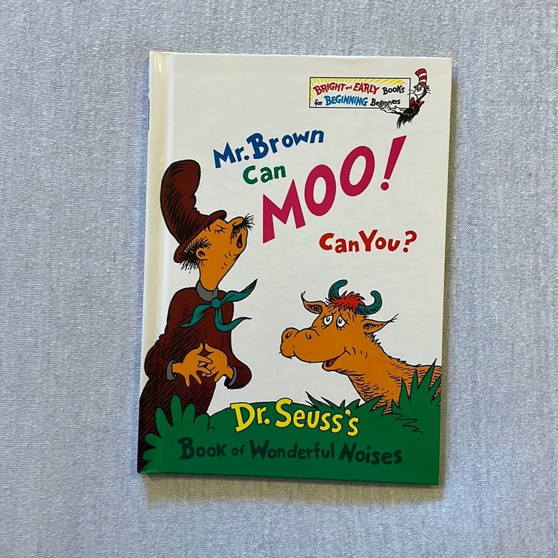 Mr. Brown Can MOO!  Can You?