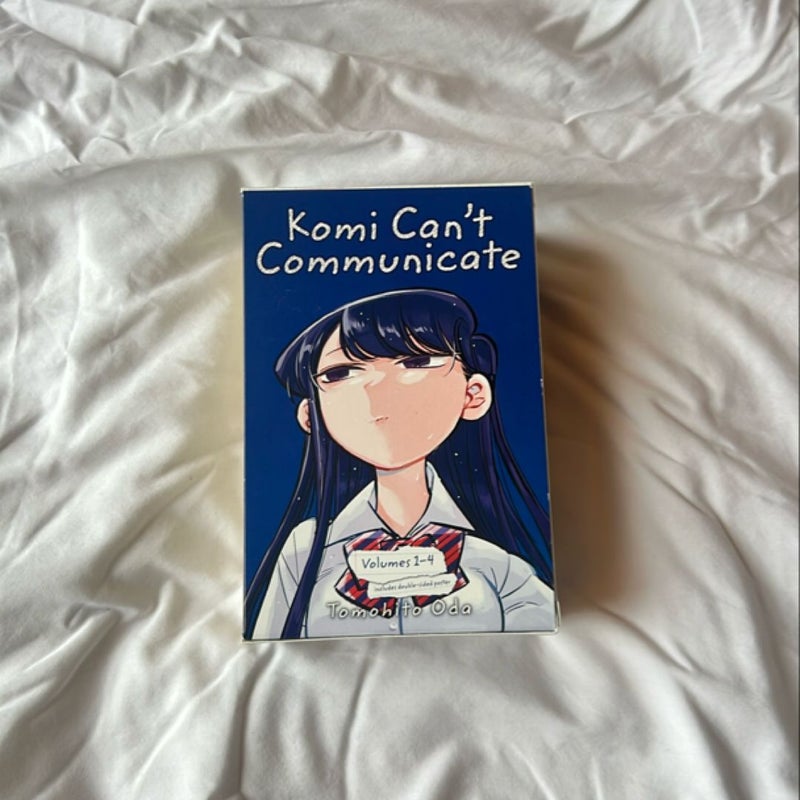 Komi Can't Communicate Vol.1-4 bundle