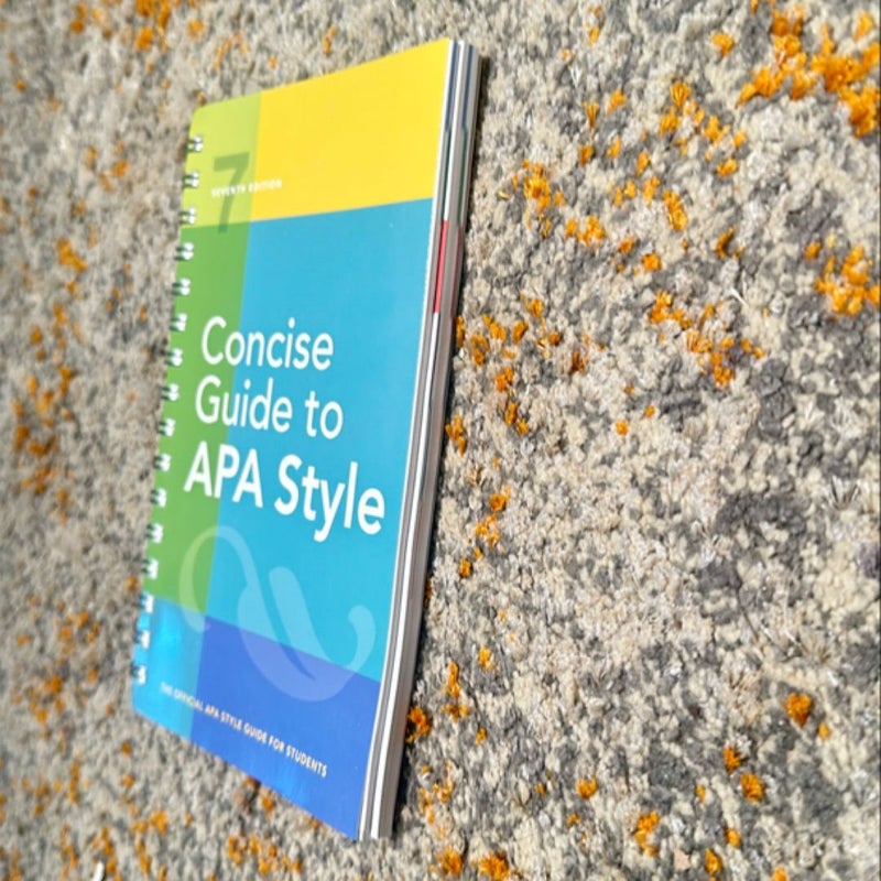 Concise Guide to APA Style