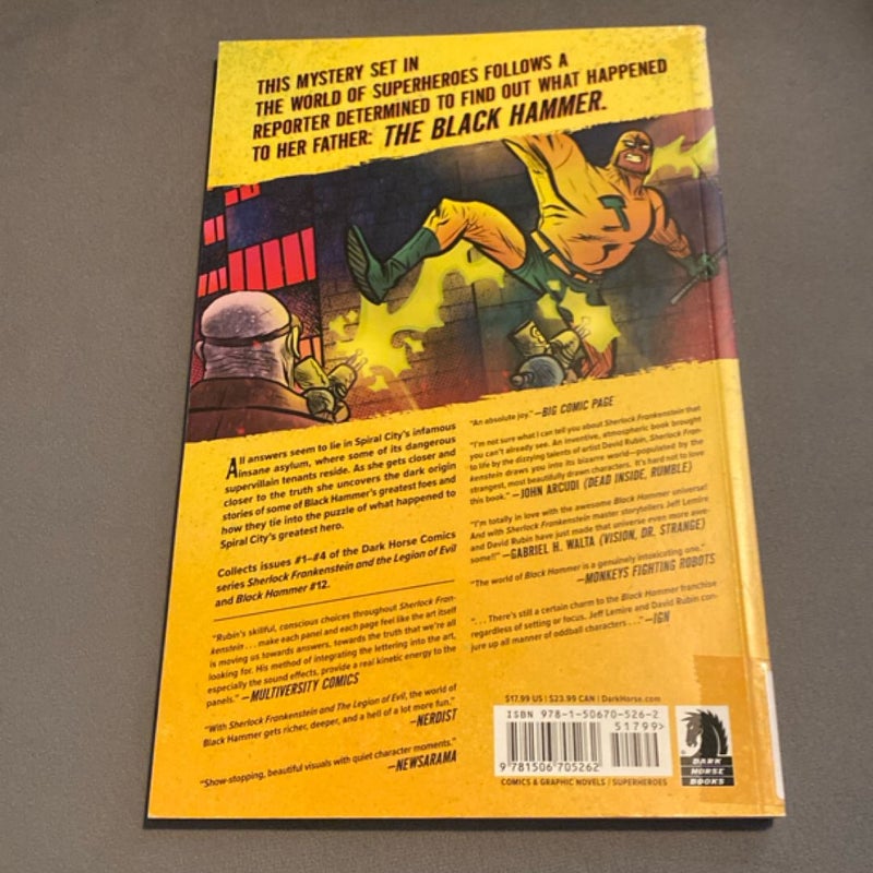 Sherlock Frankenstein and the Legion of Evil: from the World of Black Hammer