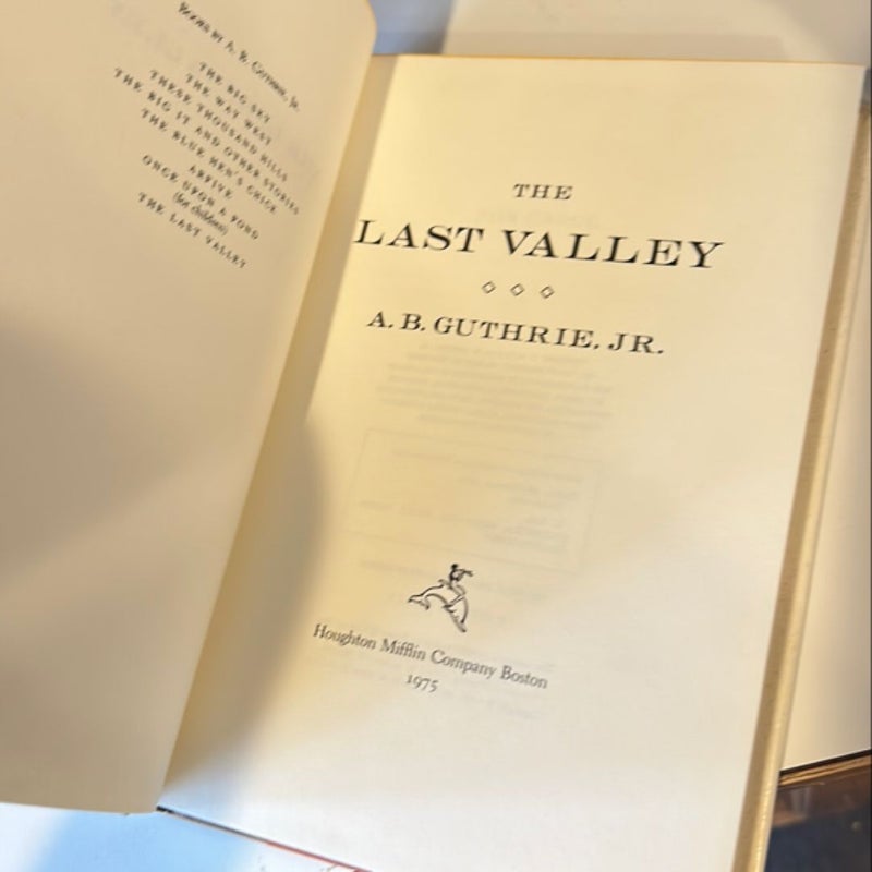 The Last Valley 