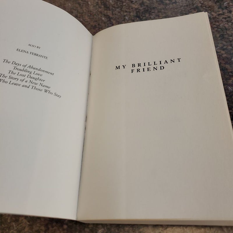 My Brilliant Friend