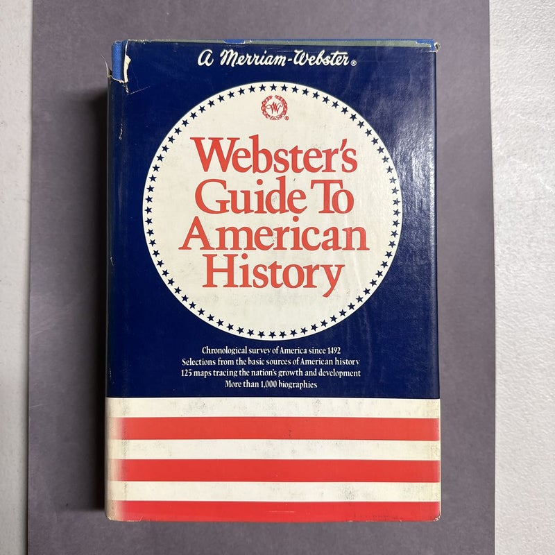 Webster's Guide to American History