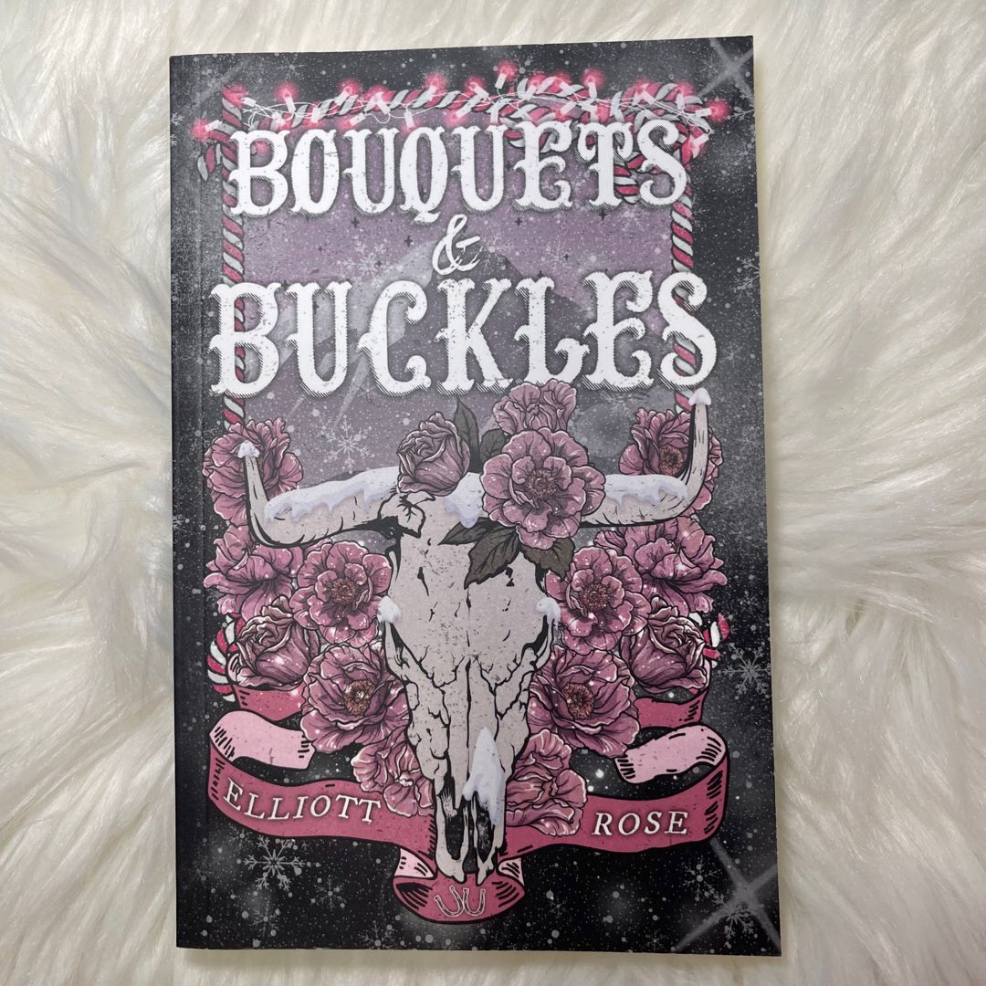 Bouquets and Buckles: An Age Gap, Snowed In, Cowboy Romance (Crimson Ridge)