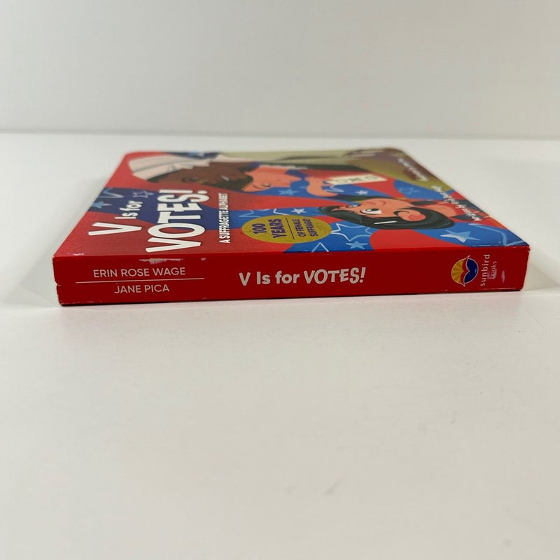 V is for Votes! A Suffragette Alphabet (Board Book)