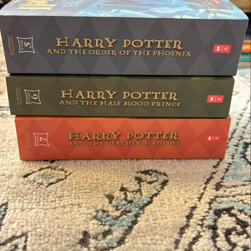 Harry Potter 5,6,7