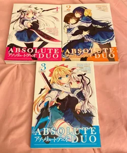 Absolute Duo manga bundle volumes 1-3