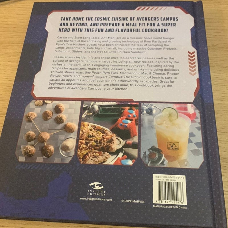 Avengers Campus: the Official Cookbook