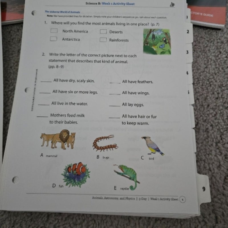 Core B Sonlight 2nd Grade Science and History