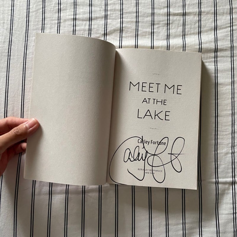 (SIGNED) Meet Me at the Lake