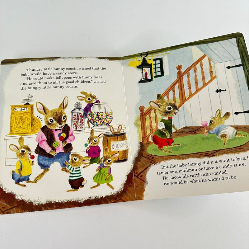 Richard Scarry’s The Bunny Book-A Little Golden Board Book