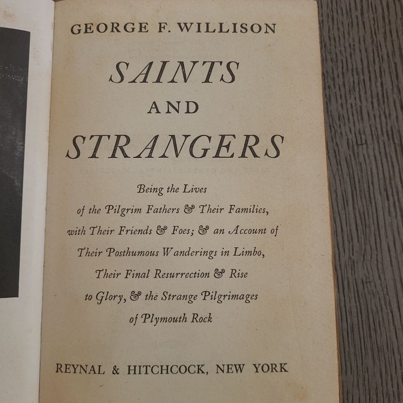 Saints and Strangers