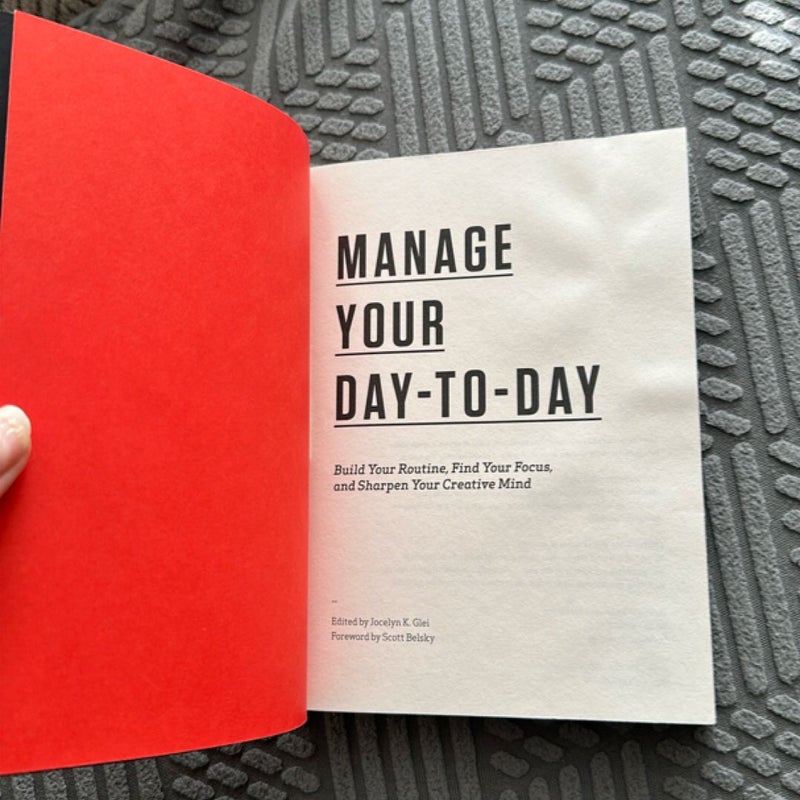 Manage Your Day-To-Day