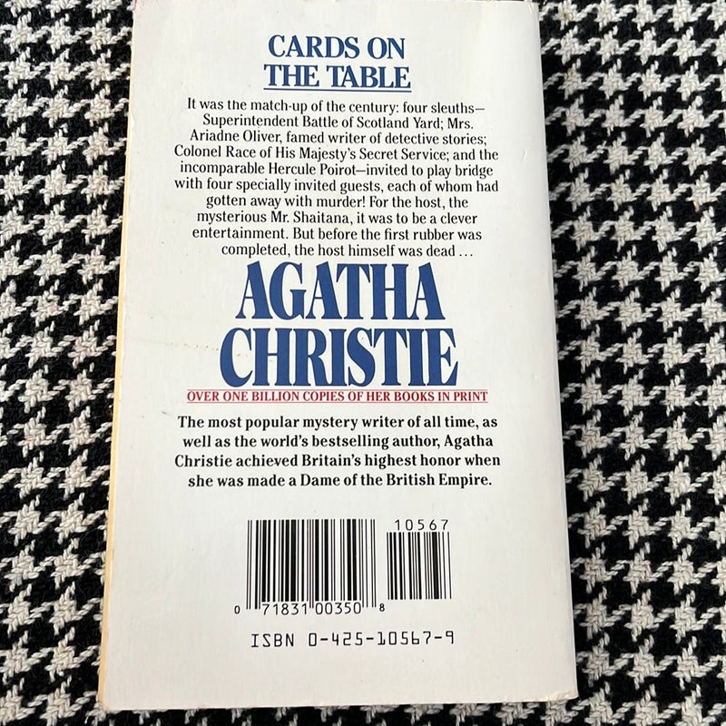 Cards on the Tables: A Hercule Poirot mystery *collectible