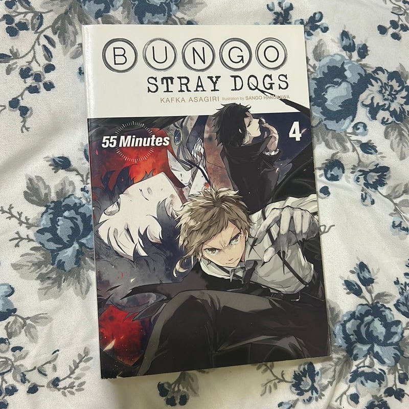 Bungo Stray Dogs light novels 1-4, 6