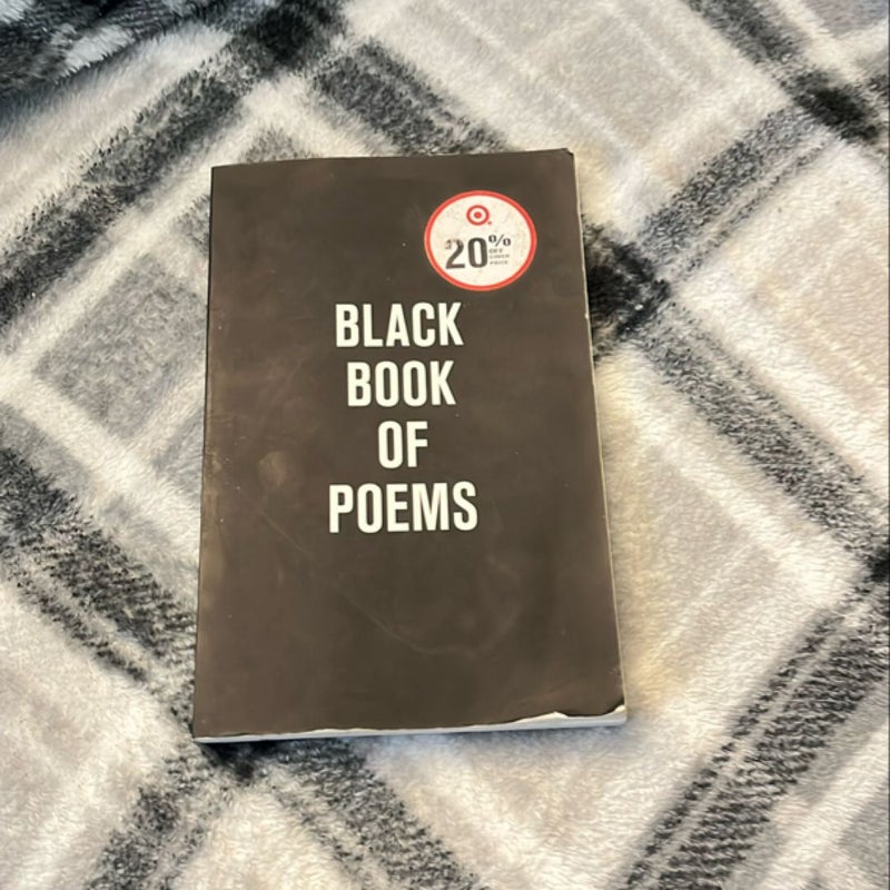 Black Book of Poems