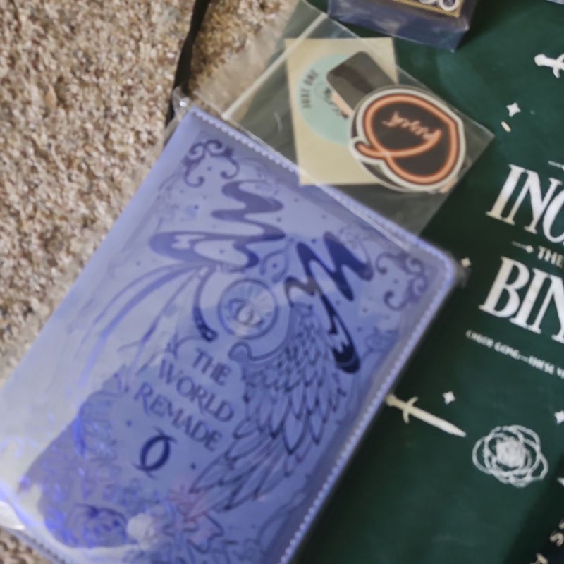Heartless Hunter Fantasy Ya Romance Book Box with Bookish Owlcrate Merch Items
