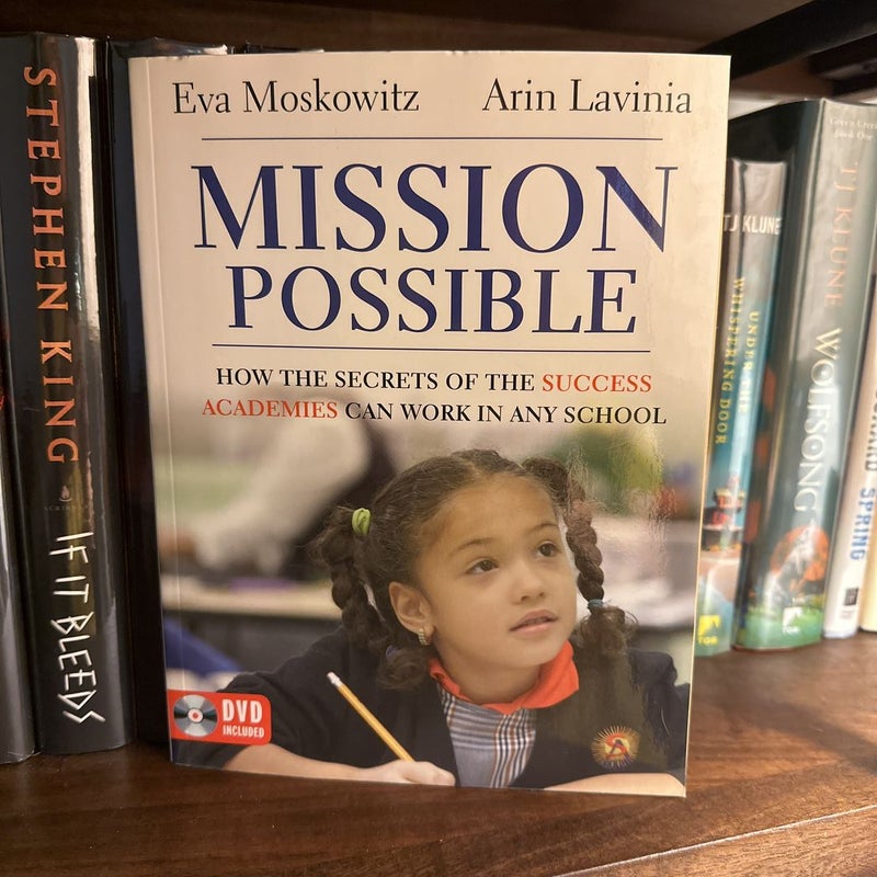 Teaching & Education 📚 | Mission Possible by Eva Moskowitz & Aron Lavinia | Paperback & DVD